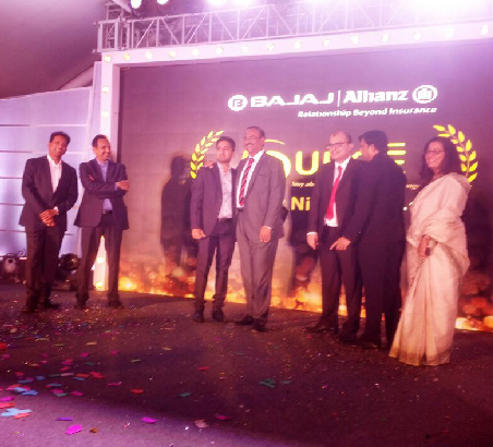 Underwriter Choice Award Honored By Ceo Bajaj Allianz - 2017
